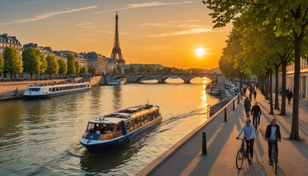 Les croisières promenades pas chères au départ de la tour eiffel