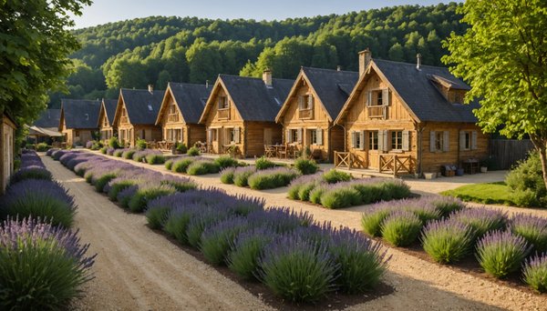 Les hébergements de plein air autour de sarlat avec les chalets du périgord