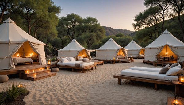 Le confort et les hébergements dans les campings 5 étoiles avec ciela village
